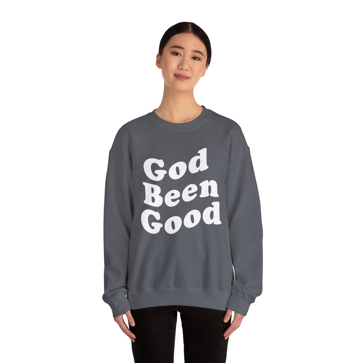 God Been Good Sweater- Wear Your Testimony