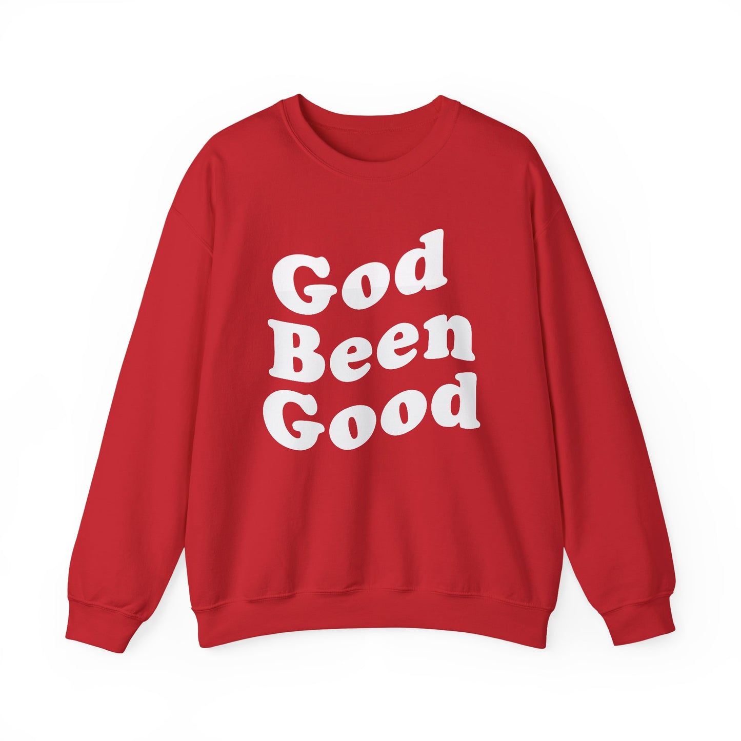 God Been Good Sweater- Wear Your Testimony