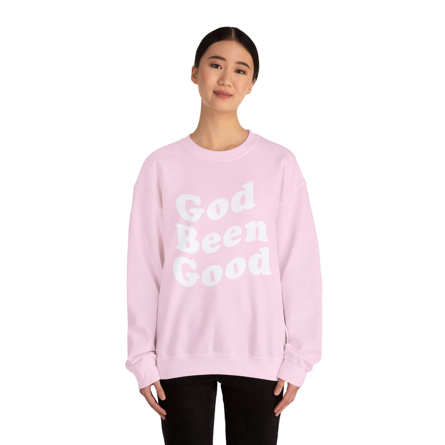 God Been Good Sweater- Wear Your Testimony