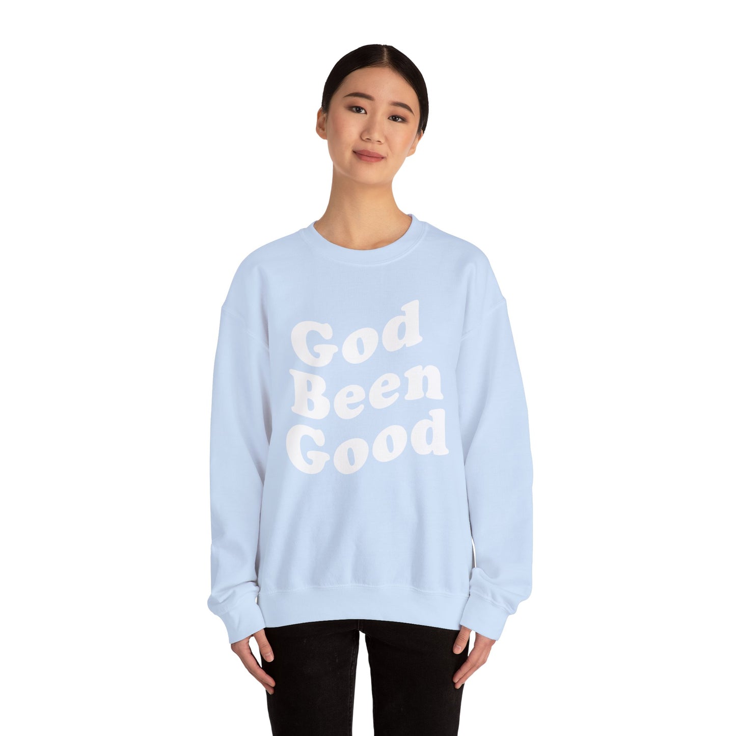 God Been Good Sweater- Wear Your Testimony
